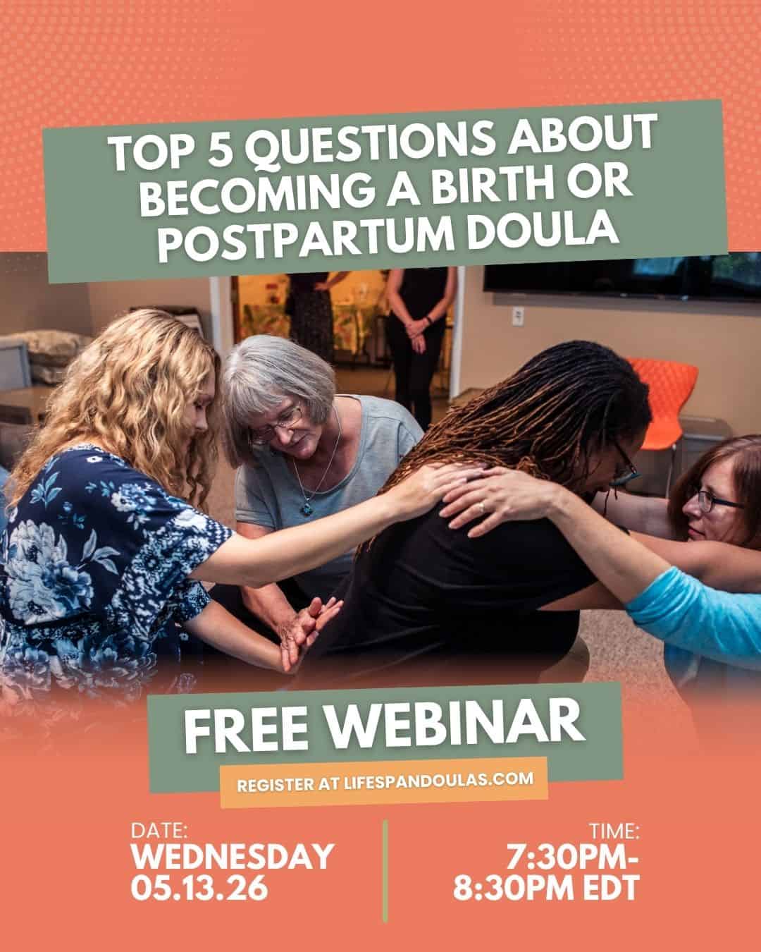 Become a Birth or Postpartum Doula