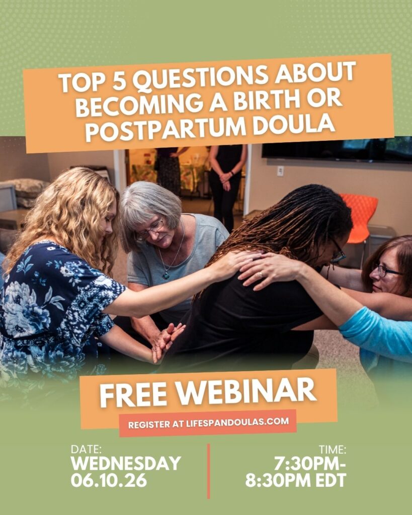 become a birth or postpartum doula