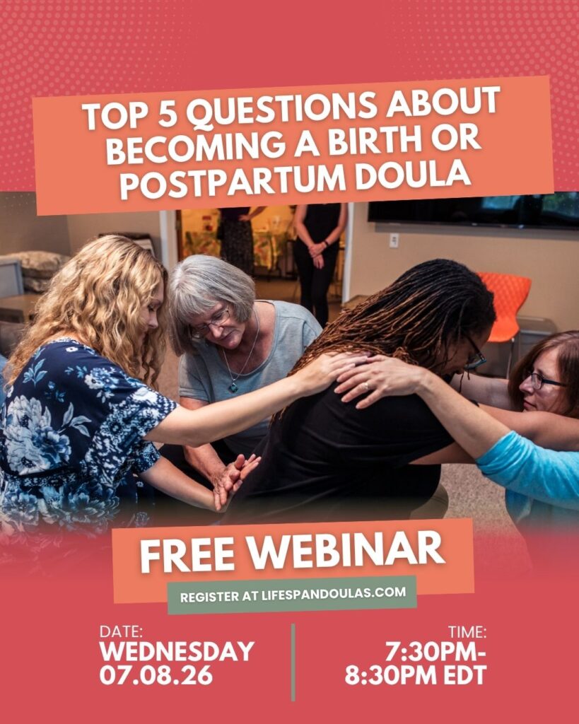 Become a birth or postpartum doula