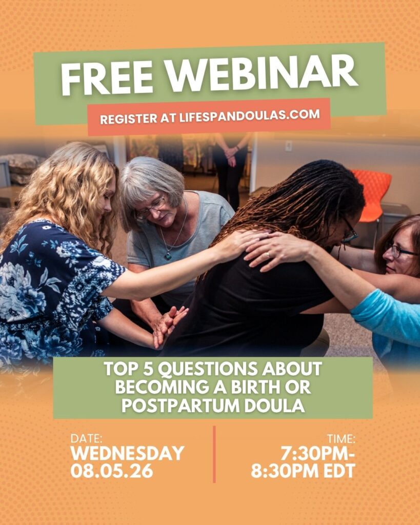 Become a birth or postpartum doula