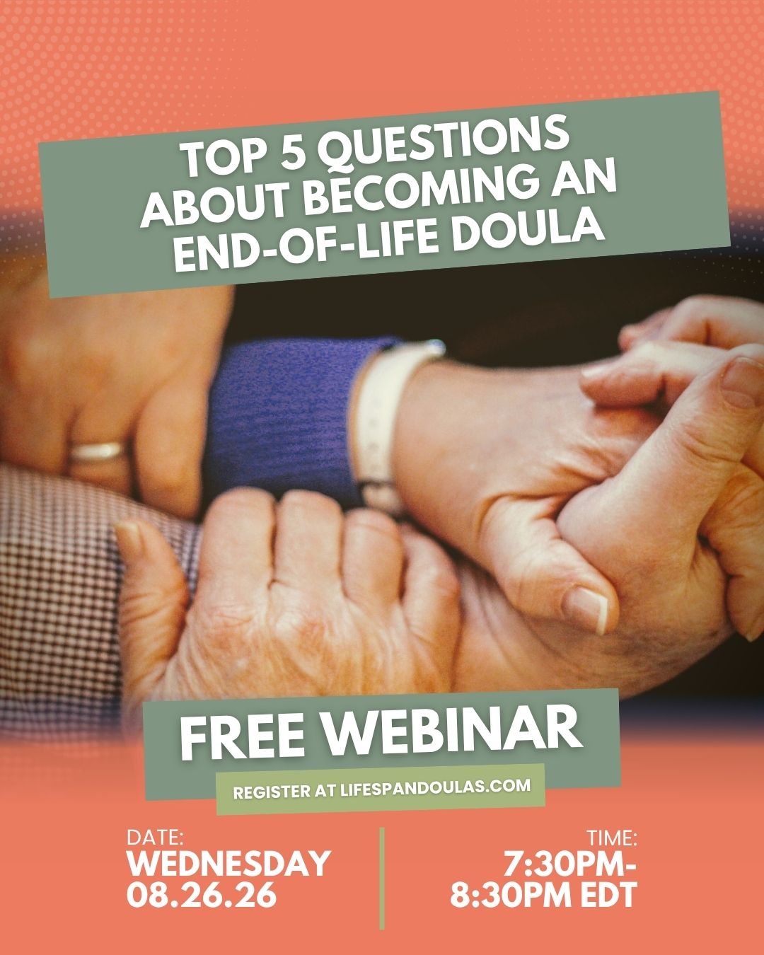top 5 questions about becoming an end-of-life doula